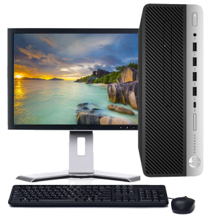 HP ProDesk 600 G3 SFF Intel i5, 8GB RAM, 240GB SSD + LCD 22" + myš + klávesnica