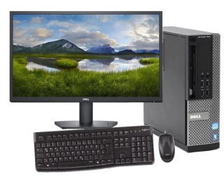 Dell OptiPlex 7010 - 4GB, 160GB HDD + 22" LCD + myš + klávesnica