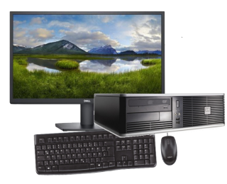 HP Compaq DC5850 SFF + 22" Monitor + Myš + Klávesnica