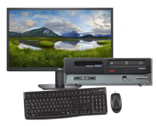 Lenovo ThinkCentre A62 - 4GB RAM, 160 GB HDD + 22" LCD + Myš + Klávesnica